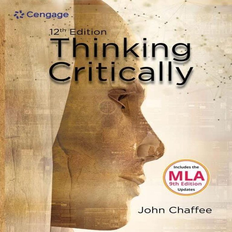 Thinking Critically 12th Edition by John Chaffee – Paperbooks